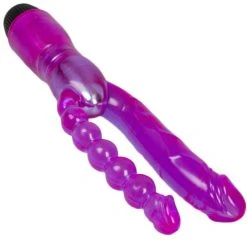 Deals 🎁 Bondara Clear Purple Double Penetration Vibrator 🥰 -LALA Adult Toys Shop unnamed file 151
