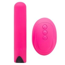 Cheapest ✨ Bondara Pink 10 Function Remote Control Rechargeable Bullet Vibe ✨
