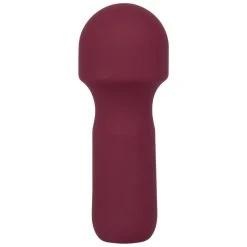 Budget 😀 Mon Amour Lil Lover Burgundy 16 Function Mini Wand Vibrator 👏