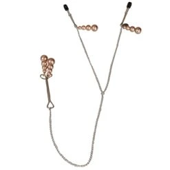 Top 10 🤩 Bondara Rose Gold Beaded Tweezer Nipple And Clit Clamps 🌟