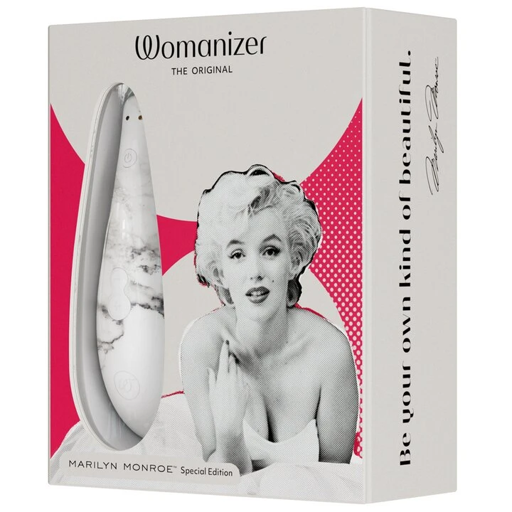 Flash Sale ⌛ Womanizer Marilyn Monroe White Marble 10 Function Clitoral Stimulator 👏 3 Flash Sale ⌛ Womanizer Marilyn Monroe White Marble 10 Function Clitoral Stimulator 👏