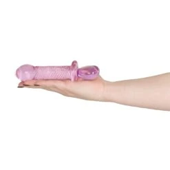 Outlet ✨ Glacier Glass Pink Heart Swirl Butt Plug ? 6.5 Inch ⭐ -LALA Adult Toys Shop unnamed file 563