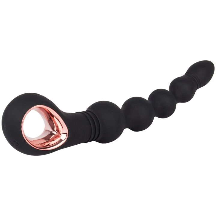 Brand new ⭐ Bondara Black Rose Gold 16 Function Beaded Anal Vibe ? 9 Inch 😀 4 Brand new ⭐ Bondara Black Rose Gold 16 Function Beaded Anal Vibe ? 9 Inch 😀 - Image 2