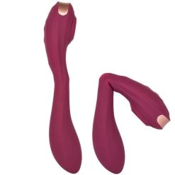 Best Sale 😍 Bondara Tap That Burgundy 15 Function Dual Ended Tapping Vibrator 🥰 -LALA Adult Toys Shop unnamed file 72