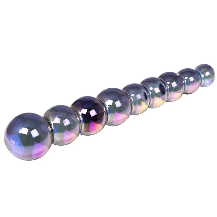 Discount ✨ Glacier Glass Aura Beaded Wand Dildo ? 8.75 Inch ❤️ 3 Discount ✨ Glacier Glass Aura Beaded Wand Dildo ? 8.75 Inch ❤️ - Image 2