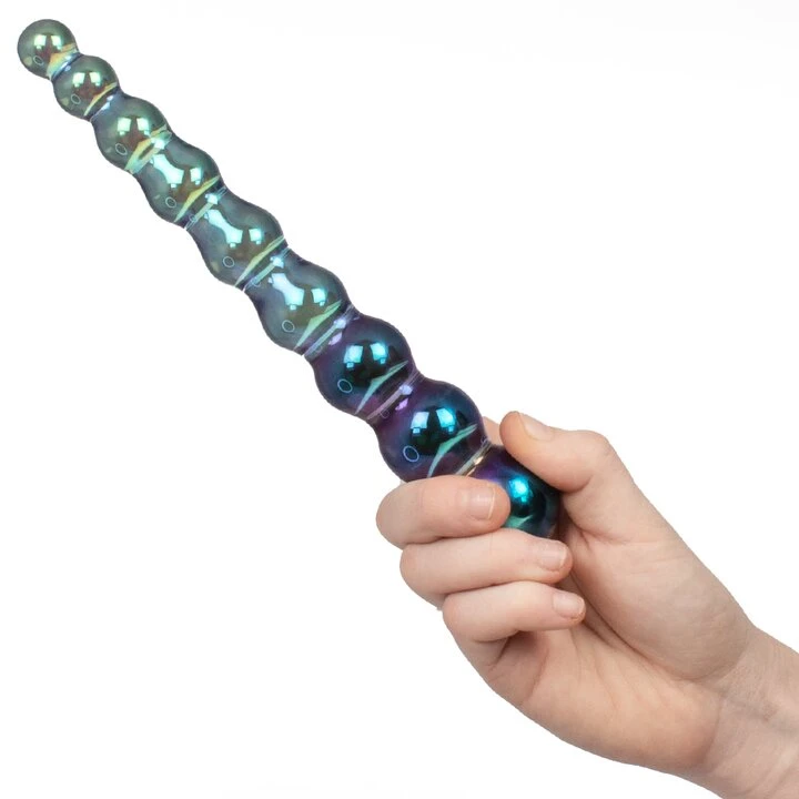 Discount ✨ Glacier Glass Aura Beaded Wand Dildo ? 8.75 Inch ❤️ 5 Discount ✨ Glacier Glass Aura Beaded Wand Dildo ? 8.75 Inch ❤️ - Image 4