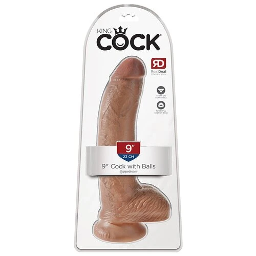 Flash Sale 🔥 Pipedream King Cock Mid Tone Ballsy Dildo - 7, 9 Or 10 Inch 😍 10 Flash Sale 🔥 Pipedream King Cock Mid Tone Ballsy Dildo - 7, 9 Or 10 Inch 😍 - Image 9