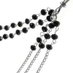 Flash Sale 🔥 Bondara&Sex Onyx Beaded Chain Sliding Nipple Clips 🔔 -LALA Adult Toys Shop unnamed file 960